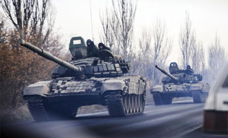 Las separatistas niegan entrada de militares rusos en Donbás